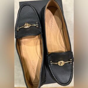 Coach Arlene Black Loafer size 9. New in box